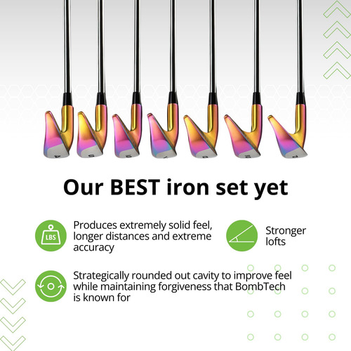 Bombtech Golf 4.0 Set De Hierro - Volcán Antorcha (regular)