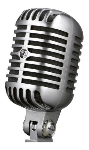 Shure Unidyne 55sh Series Ii Micrófono Para Voz Plateado