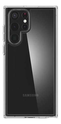 Imagem 3 de 5 de Capa Spigen Ultra Hybrid Clear Para Samsung Galaxy S22 Ultra