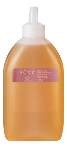 Refil Óleo Corporal Sève Rosas E Amêndoas - 200ml