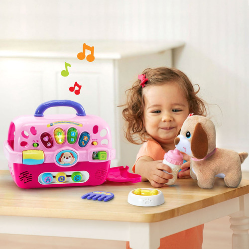 Juguete Soporte De Aprendizaje Vtech Care For Me, Rosa