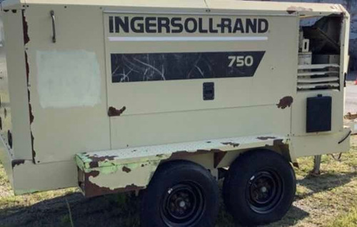 Motocompresor Ingersoll Rand 750 22m3/min Diesel Envios Pais