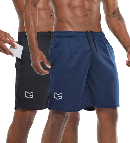 G Pantalones Cortos De Entrenamiento Para Correr De 7  Para