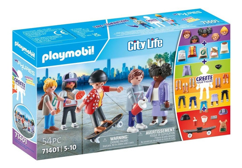 Figura Armable Playmobil City Life Desfile De Moda 54 Piezas 54