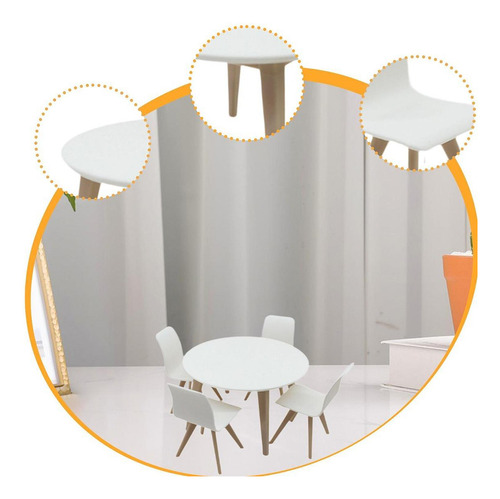 Sillas De Escritorio De Casa De Muñecas Muebles De Juguete