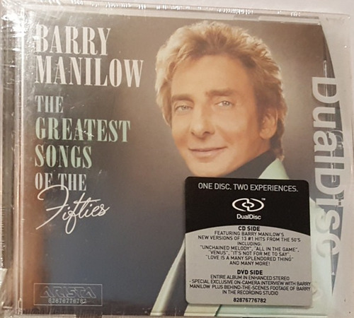 Cd + Dvd  Barry Manilow  Greatest Songs Of The 50's  Sellado