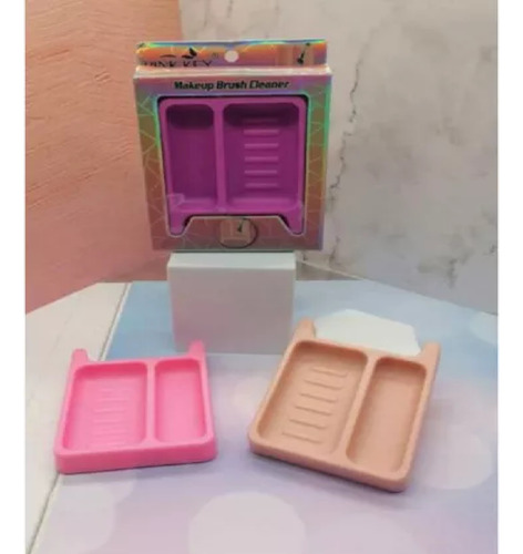 Mini Lavadero Limpiador De Brochas Maquillaje Esponjas