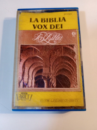 Vox Dei La Biblia Casete 1a Ed Uy 1982, Exelente Sonido