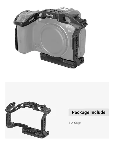 Jaula Smallrig R7 Com Placa De Liberação Rápida Para Canon