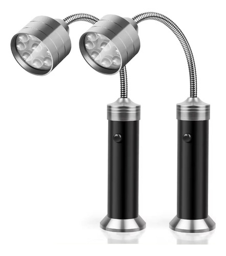 Farol Led De Barbacoa Con 2 Luces Para Acampar, Ajustable 36