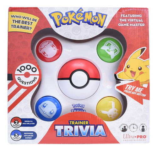 Juego Trivia Pokémon Entrenador Electrónico