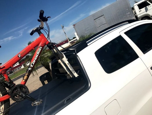 Imagem 3 de 10 de Minirack Para Bicicleta - Saveiro 2015 - 2019 Eixo 9mm - 3hm