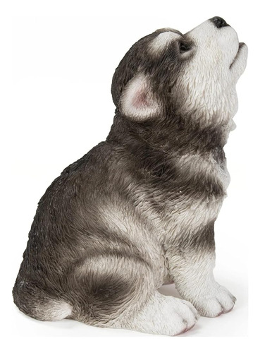 Hi Line Gift Ltd Figura De La Estatua Del Cachorro De Alaska
