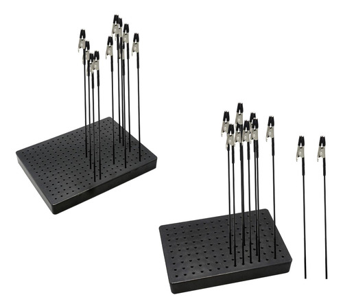 2x Base De Soporte De Pintura Para Modelo Hobby Partes