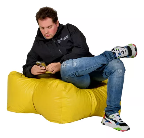 OTAOTAO-Puff grande sin relleno para sofá cama, PUF gigante, asiento de  suelo, futón otomano, muebles