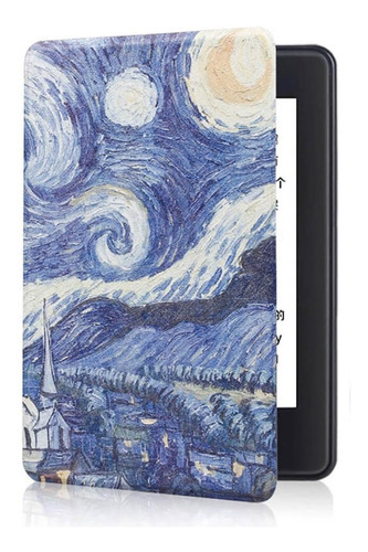 Funda case kindle cielo Estrellado De Van Gogh 10th j9g29r