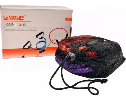 Imagem 6 de 7 de Kit Com 3 Extensores Elástico Tensão Media +colchonete 1,70m