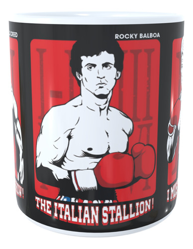 Taza Rocky Balboa Iván Drago Apollo Creed