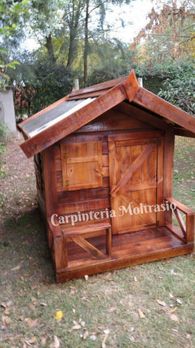 Cucha Grande Modelo Premium En Madera
