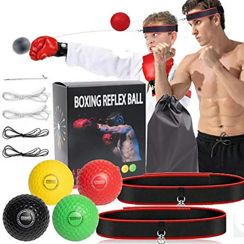 Pelota De Boxeo Para Niños Y Adultos, Con 4 Niveles De Dific