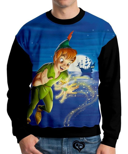 Moletom Peter Pan Infantil Desenho Unissex Blusa Casaco