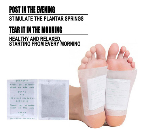 New 10pcs Detoxifying Foot Pads Deep Cleansing Weight Loss