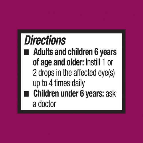 Equate Eye Allergy Relief Drops 15ml Importado