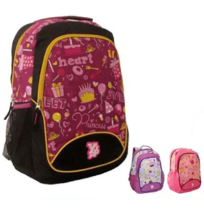 Mochila Juvenil Feminina Festa Princess 18''