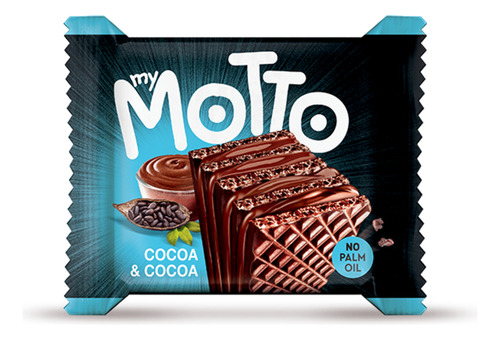 Galletas My Motto Cocoa Y Cocoa 34 G X 10 Un