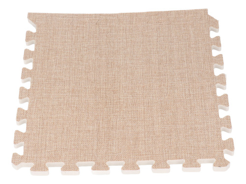 Alfombrilla De Espuma Puzzle, De Algodón Y Lino, Entrelazada