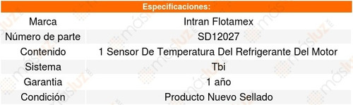Sensor Refrigerante Cts Captiva Sport 3.0l V6 14 A 15 Intran