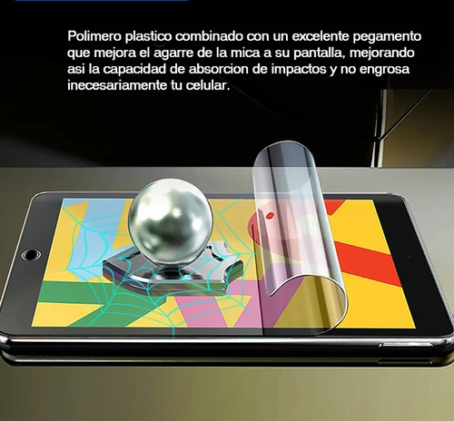 Mica Hidrogel Azul Frontal+trasera Meizu Mx4 Pro