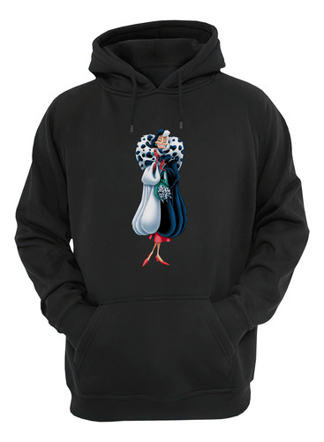 Cruella De Vil 101 Dalmatas Buzo Canguro Friki Tu Eres #3