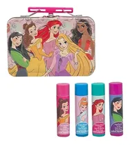 Comprar Lip Balm Brillos Labiales Princesas Disney Cajita Metálica 