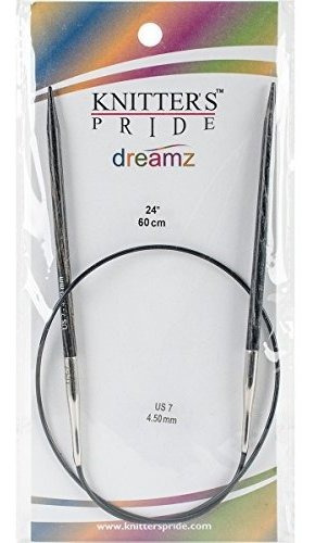 Knitter's Pride 7/4.5mm Dreamz Fixed Circular Needles, 24 