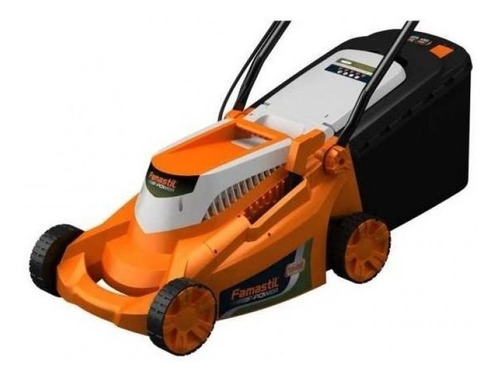 Cortador de grama elétrico Famastil Cortador de grama 1000W de 1 kW e cor laranja/preto