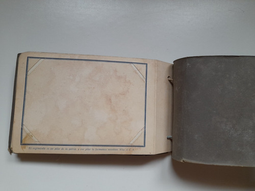 Antiguo Album Fotos Ejercito Militar Argentino, 1934 (Usado)