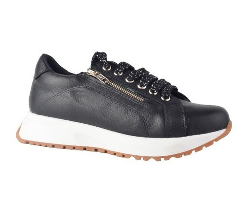 Imagen 4 de 9 de Zapatillas Urbanas De Mujer De Cuero - Marion - Ferraro