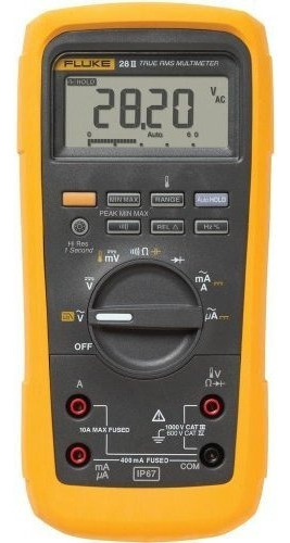 Fluke 28 Ii Multimetro Digital Industrial Truerms Rugged Ip