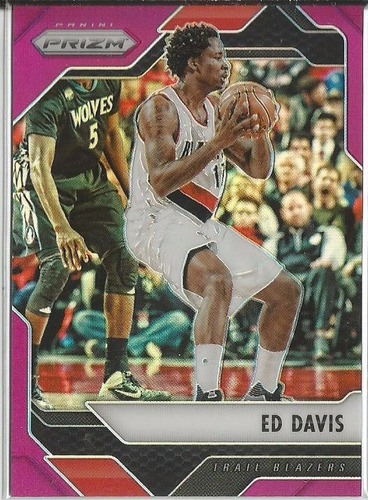 2016-17 Panini Prizm Purple Prizms Ed Davis /75 Blazers