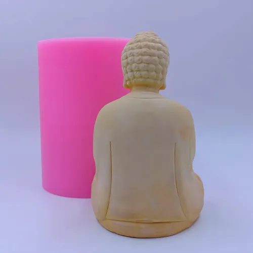 Moldes De Silicona Para Velas De Diseño De Buda (buddha-16)