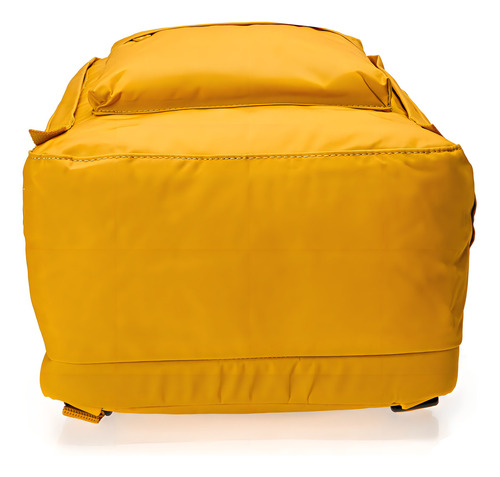 Mochila Fjällräven Kånken Laptop 15 Cor Ochre Desenho Do Tecido Lisa