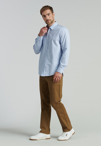 Camisa Baltimore Smart Casual Azul Fw25 Ferouch
