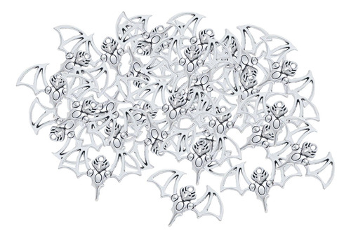5 X 30 Uds Colgantes De Animales Dijes De Metal Plata