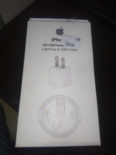 Cargador iPhone 5w Usb Power