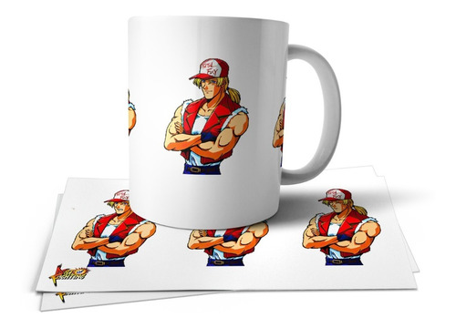 King Of Fighters Terry Bogard Taza Tu Propio Estilo