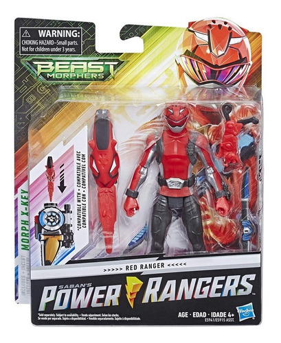 Saban's Power Rangers Beast Morphers Red Ranger