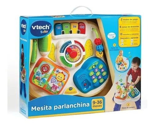 Mesa De Actividades Vtech Juegos Con Luces Y Sonidos