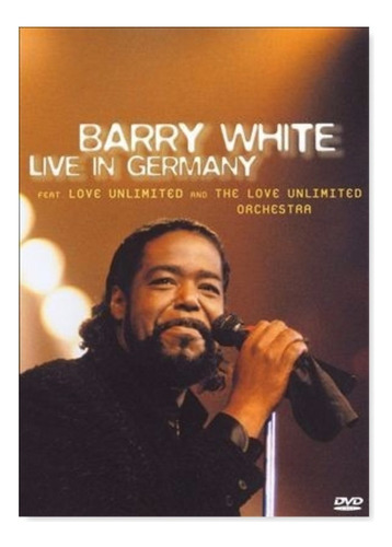 Barry White Album Live In Germany Dvd Nuevo Sellado