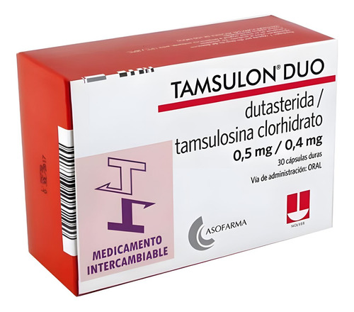 Tamsulon Duo® 30 Cápsulas | Tamsulosina / Dutasteride